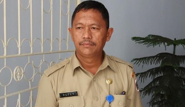 Kepala BPBD Kotamobagu Refly Mokoginta