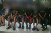 Polsek Mapanget Amankan Sembilan Terduga Pelaku Penganiayaan di Buha