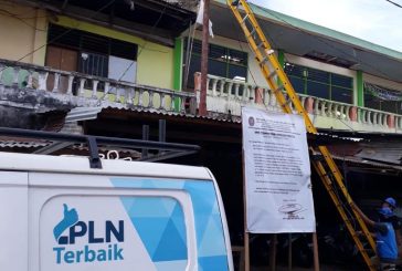 Tim Kerja Relokasi Putuskan Aliran Listrik eks Pasar Serasi