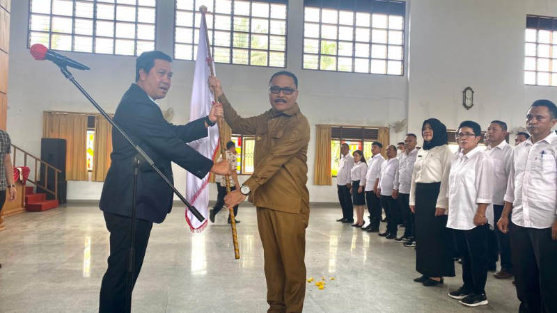 Wakil Gubernur Sulut Lantik Limi Mokodompit Sebagai Ketua KONI Bolmong