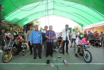 Wakil Wali kota Kotamobagu Buka Lomba Drag Race And Bike Peringati Hari Sumpah Pemuda