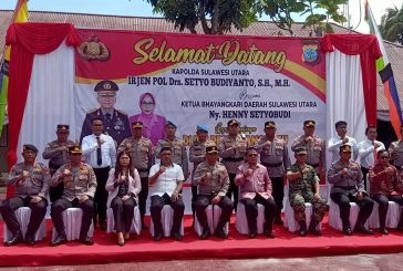 Kunjungi Polres Kotamobagu, Kapolda Sulut Ucapakan Terima Kasih Pada Wakil Wali kota Kotamobagu