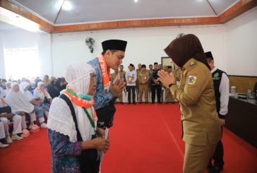 Tatong Bara Lepas 115 CJH dan Kafilah Peserta STQH Tingkat Provinsi Sulawesi Utara