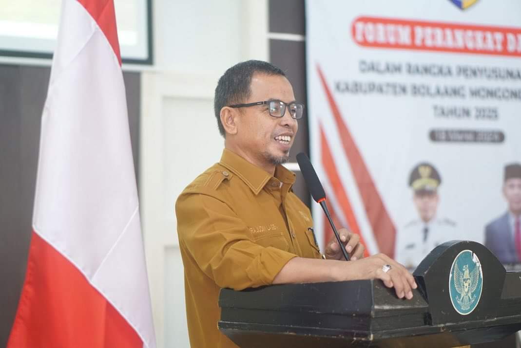 Pj Bupati Bolmut Sirajuddin Lasena Membuka Secara Resmi FKP RKPD tahun 2025